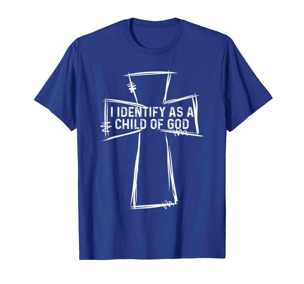 I Identify As A Child of God Christian Apparel Tee T-Shirt