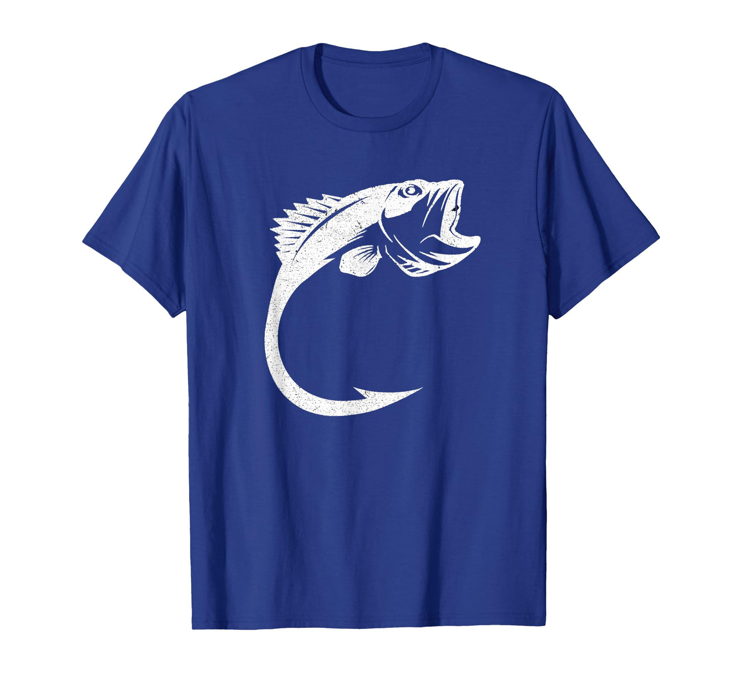 Fish Hook Minimal Art Cool Fishing Lover Art Lover Gift T-Shirt