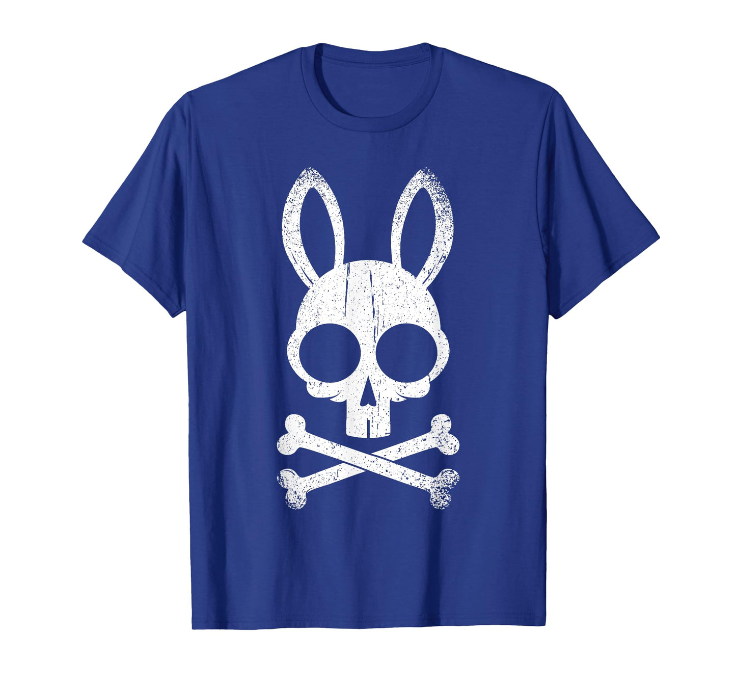 Jolly Roger Funny Bunny Skull Crossbones Egg Hunt Easter Day T-Shirt