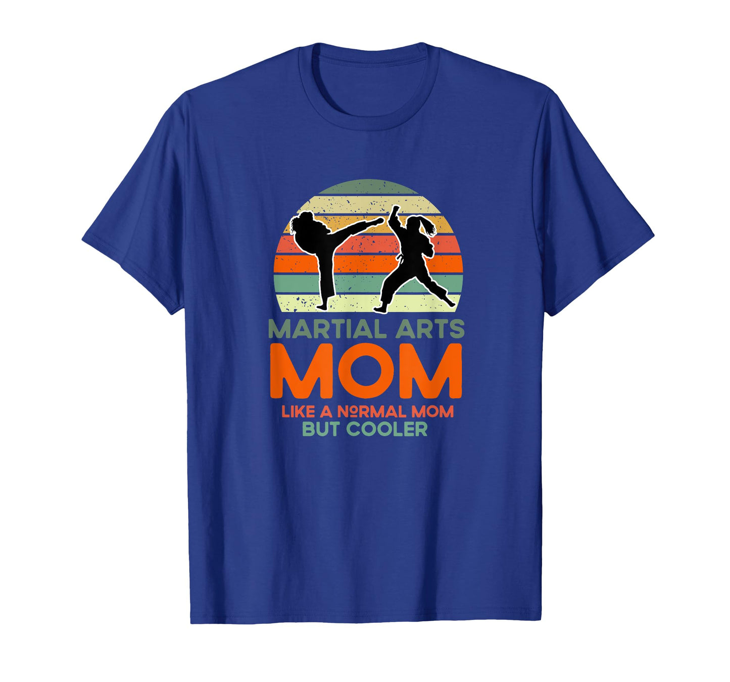 Martial Arts Mom Vintage Retro Apparel For Mothers T-Shirt