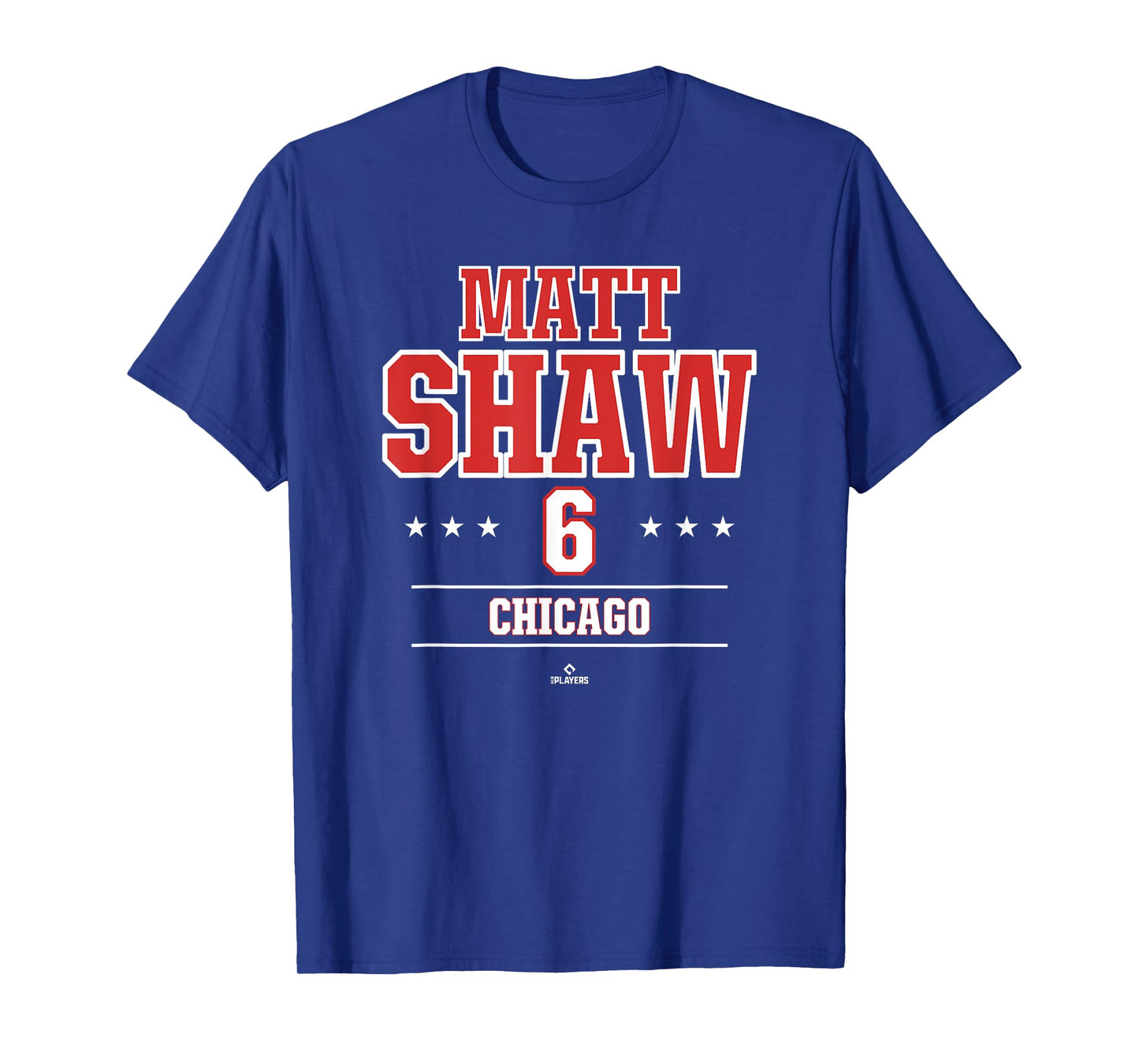 Baseball Star Matt Shaw Chicago MLBPA T-Shirt