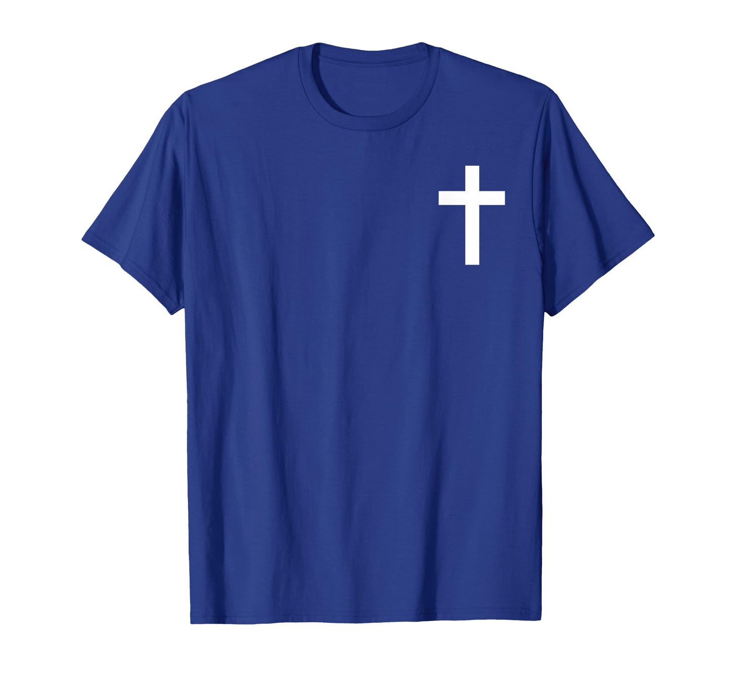 Make Heaven Crowded Christian Cross - Front and Back T-Shirt