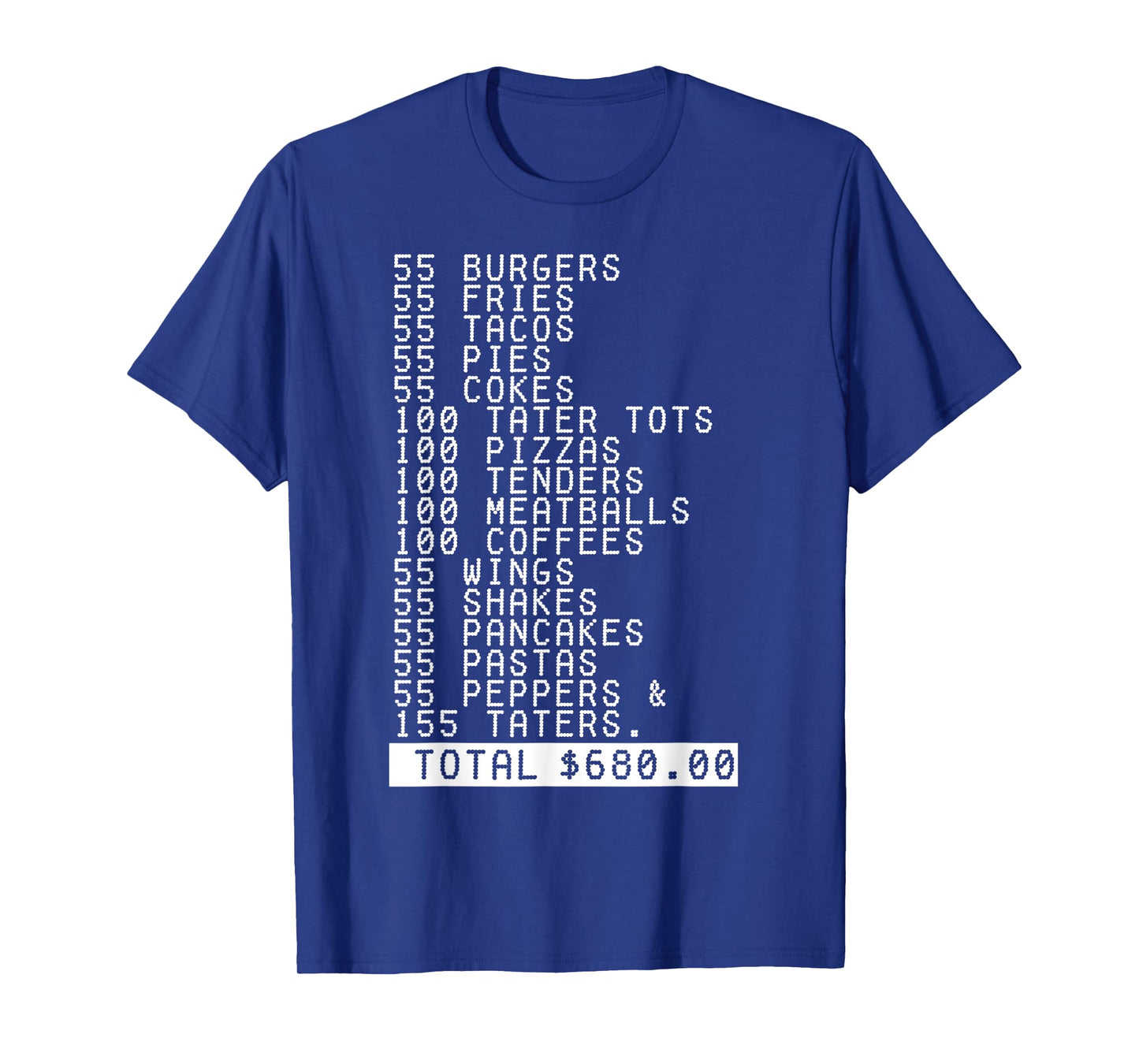55 Burgers 55 Fries I Think You Should Leave Funny T-Shirt