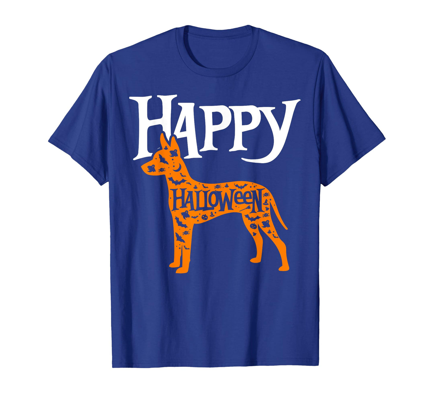 Happy Halloween Xoloitzcuintli, Mexican hairless dog T-Shirt