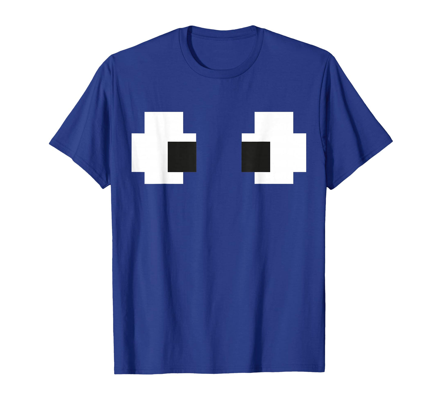 Retro Arcade Game Ghost Eyes Halloween Group Costume T-Shirt
