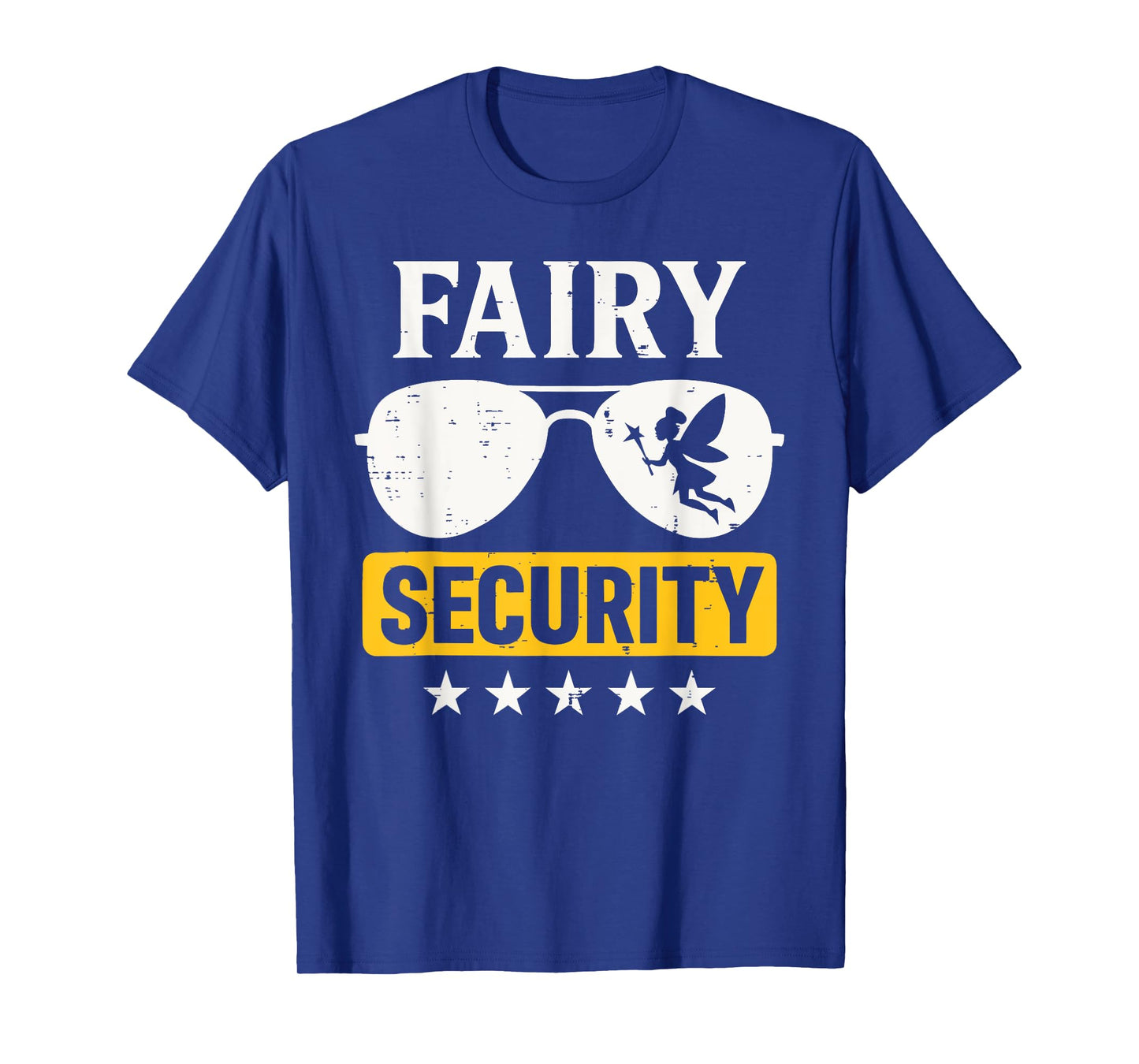 Fairy Security Funny Halloween Costume Squad Men Women Kids T-Shirt