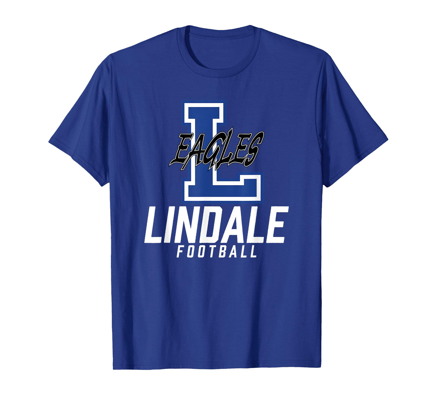 Lindale Eagles Logo Football Team HS T-Shirt