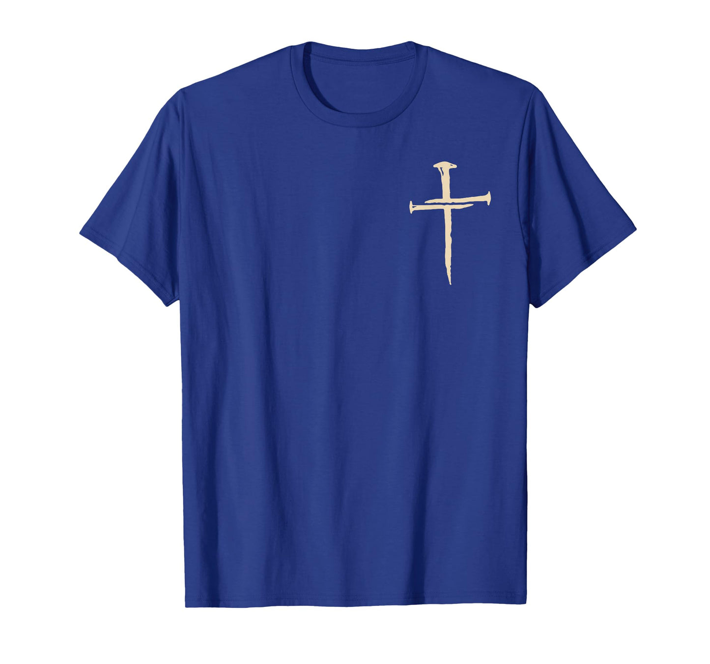 Jesus is King Cross Christian God Religious 2 Sides Tee T-Shirt