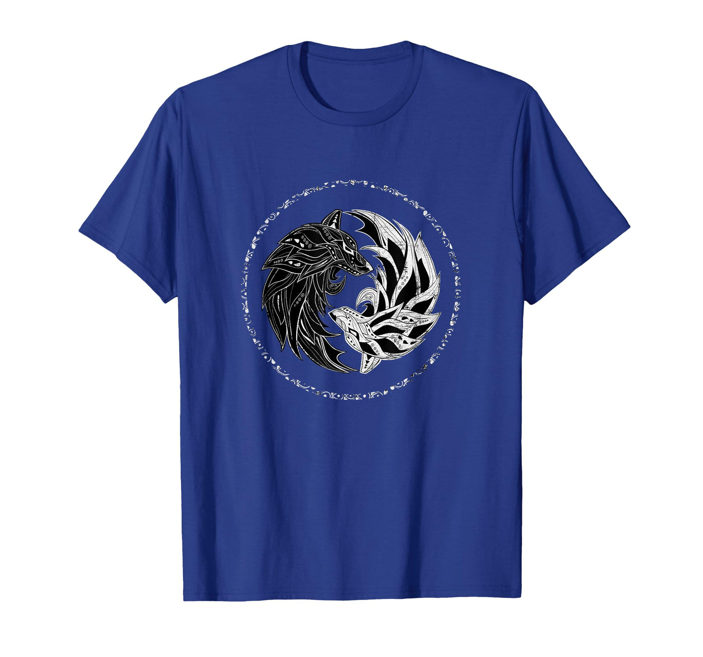 Yin Yang, Wolf, Wolves, Yinyang, Chi Gong TaiChi, Yin-Yang Bagua T-Shirt