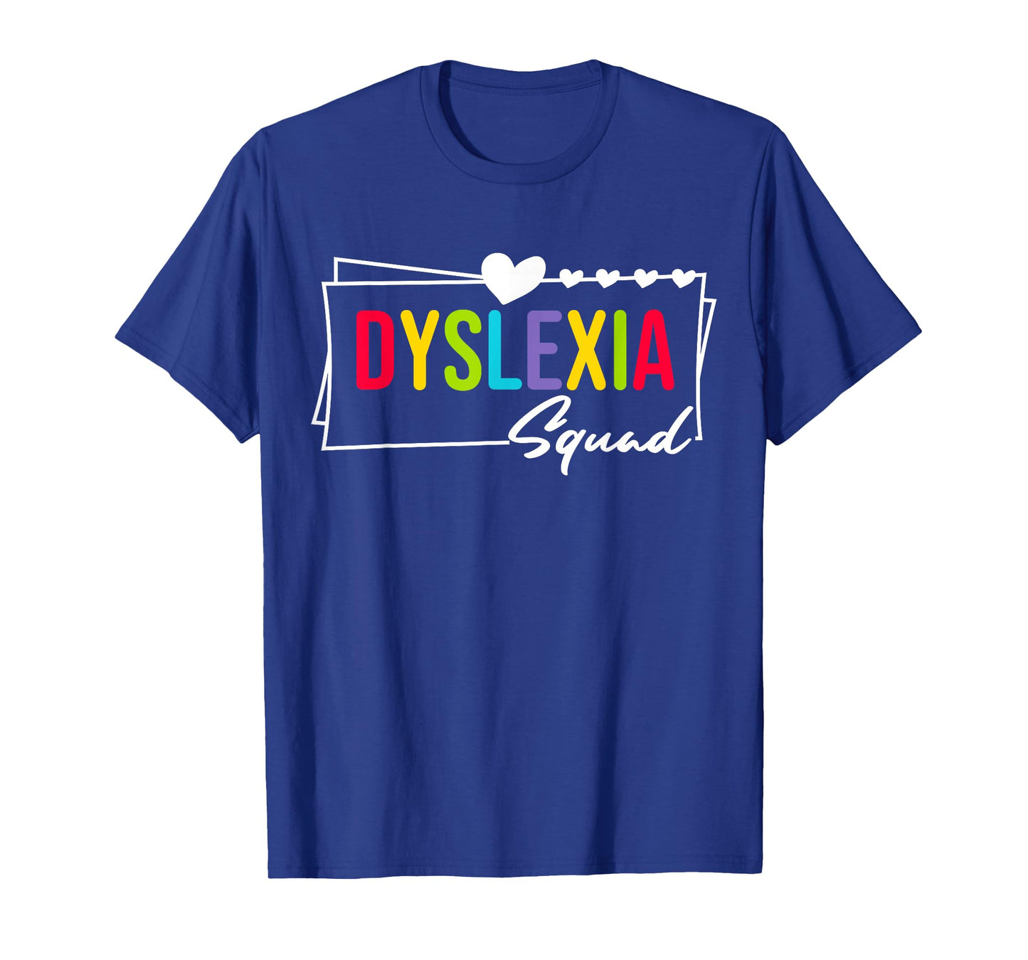Dyslexia Squad Awareness Dyslexia Therapist Teacher Women T-Shirt