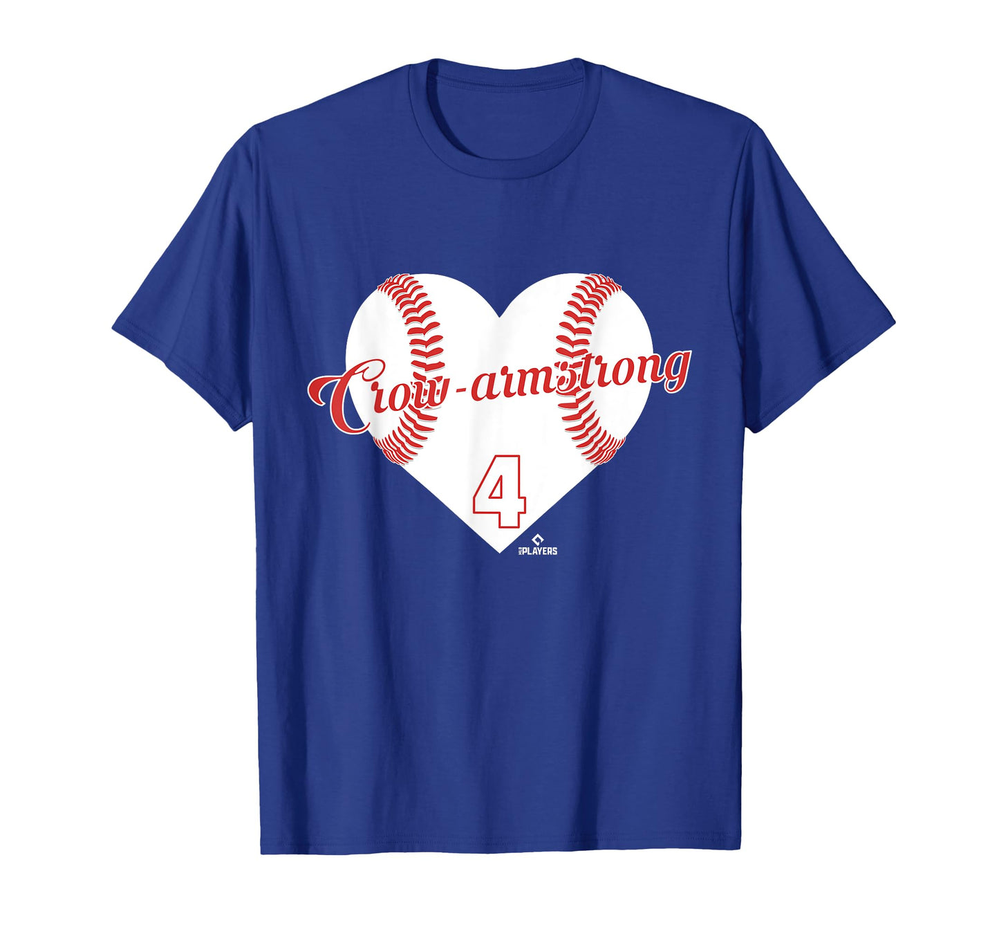 Baseball Heart Pete Crow Armstrong Chicago Baseball MLBPA T-Shirt
