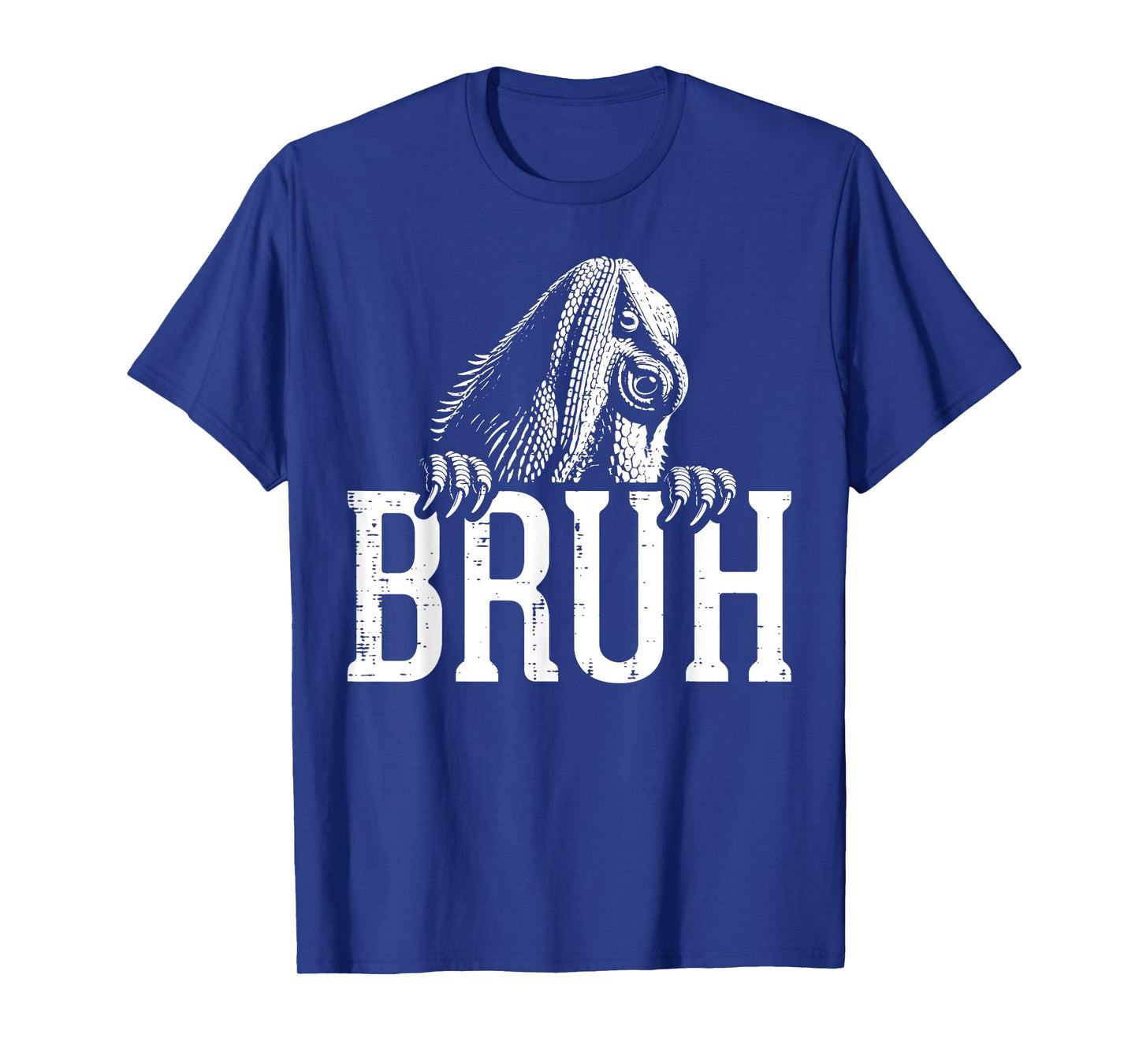 Bearded Dragon Bruh Funny Beardie Meme Reptile Women Men Kid T-Shirt