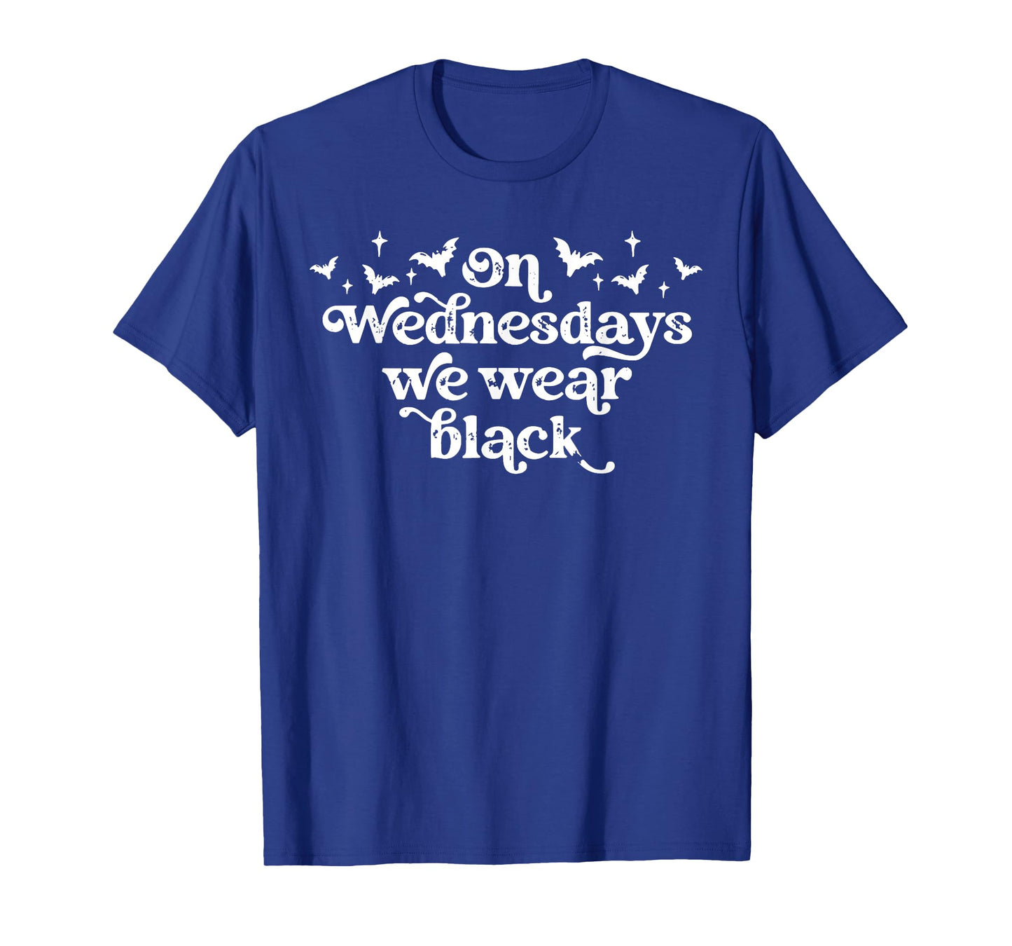 On Wednesdays we wear Black T-Shirt