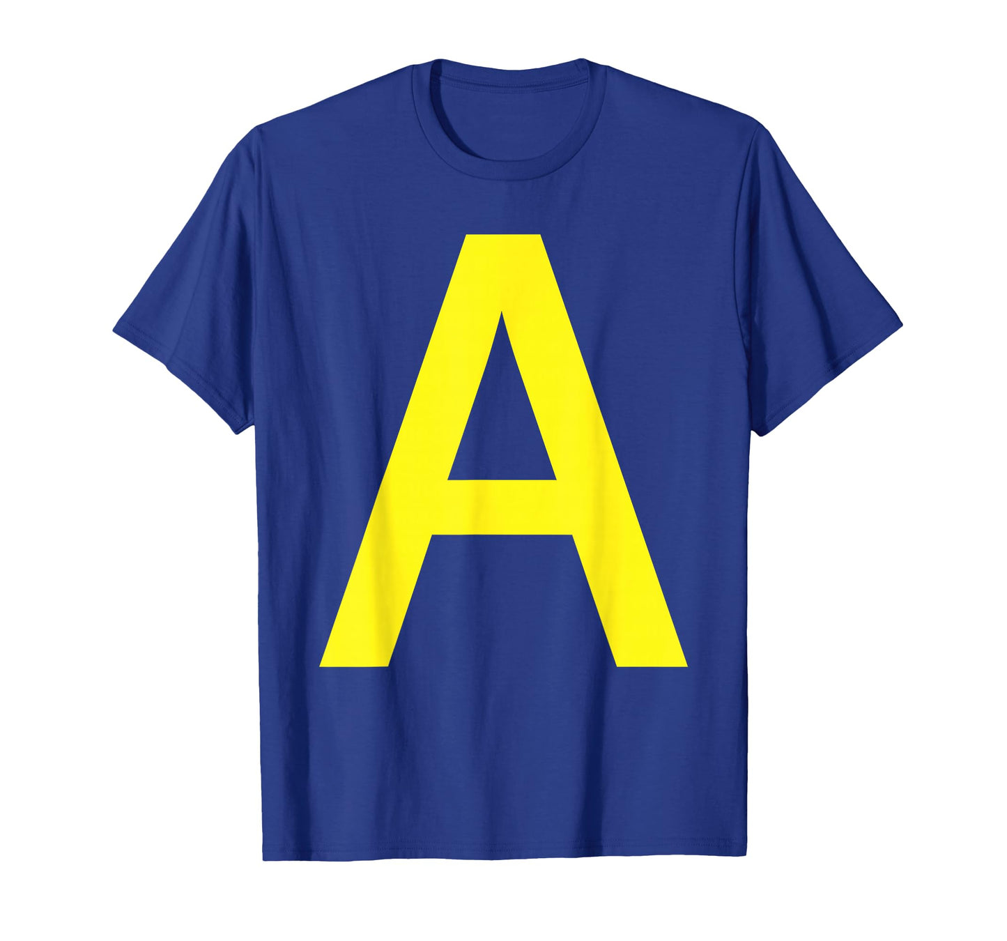 Letter A Group Matching Halloween Costume T-Shirt