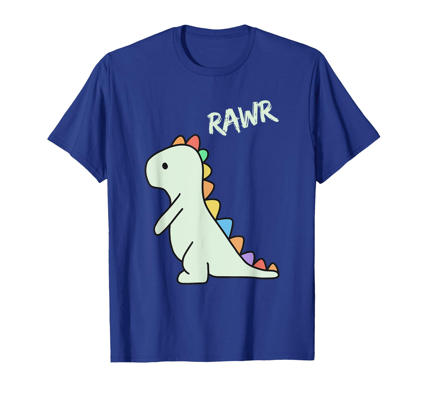 Cute Dino Rawr Dinosaur Roaring Funny Kid Dino Cartoon T-Shirt