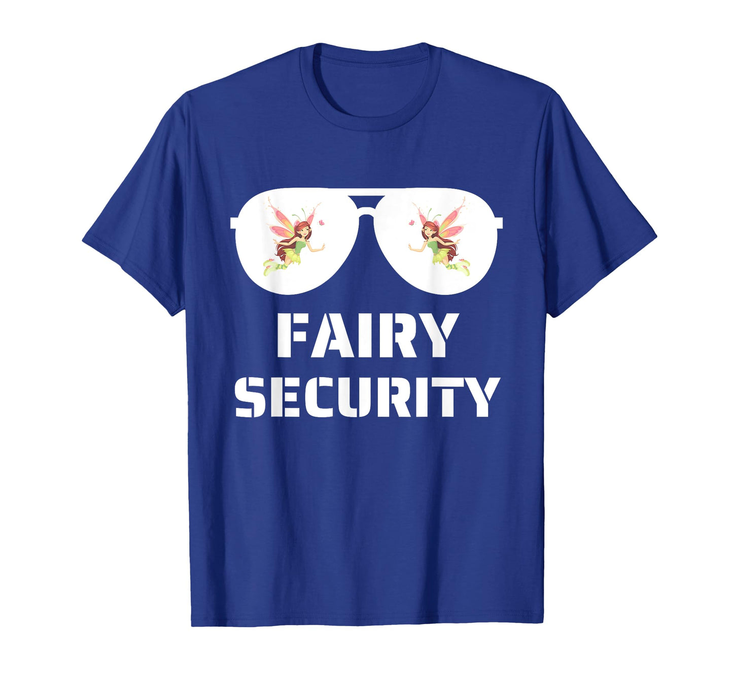 Halloween Dad Mom Daughter Adult Costume Fairy Security T-Shirt