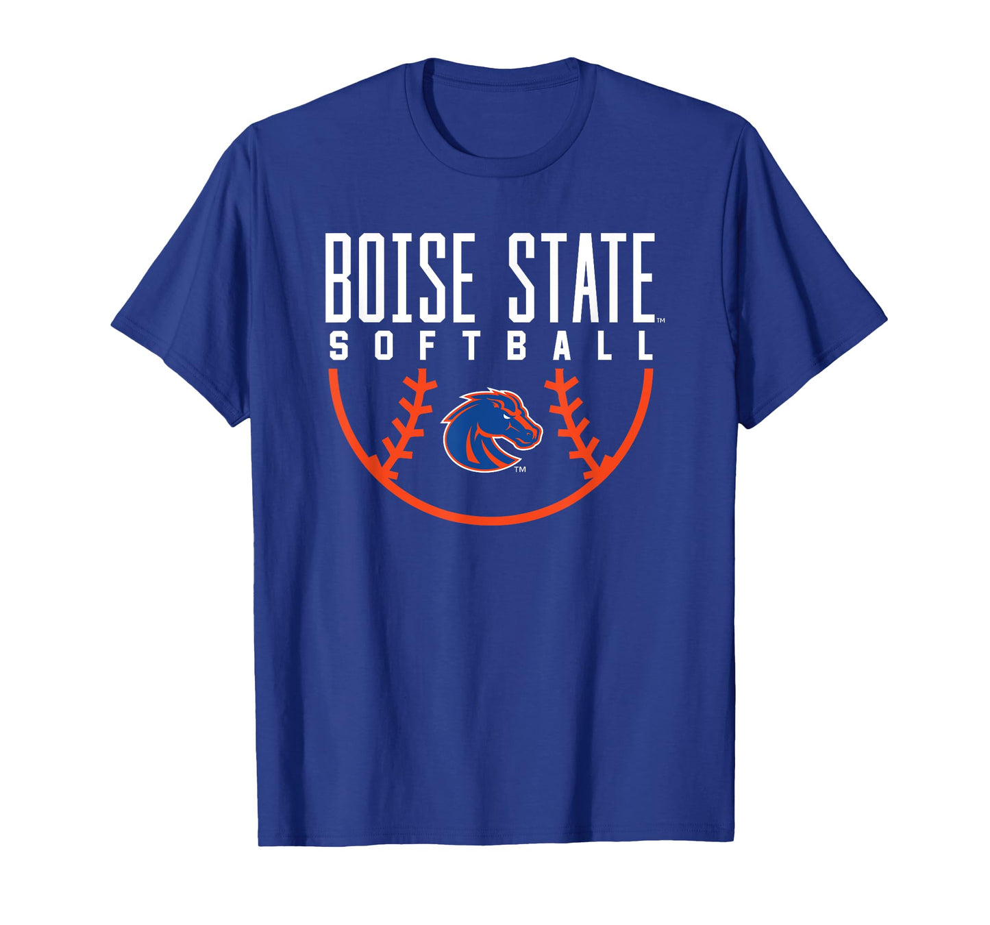 Boise State University BSU Broncos Softball Arch T-Shirt