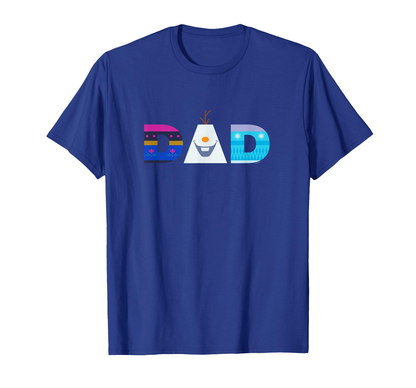 Disney Frozen Elsa Anna Olaf Dad Father's Day Birthday T-Shirt