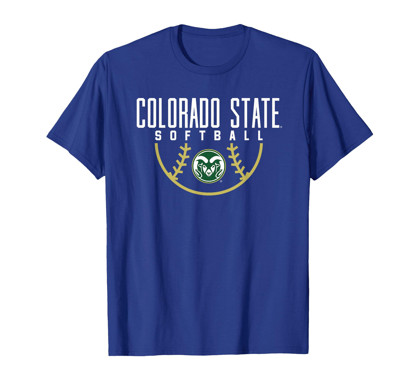 Colorado State University Rams Softball Arch T-Shirt