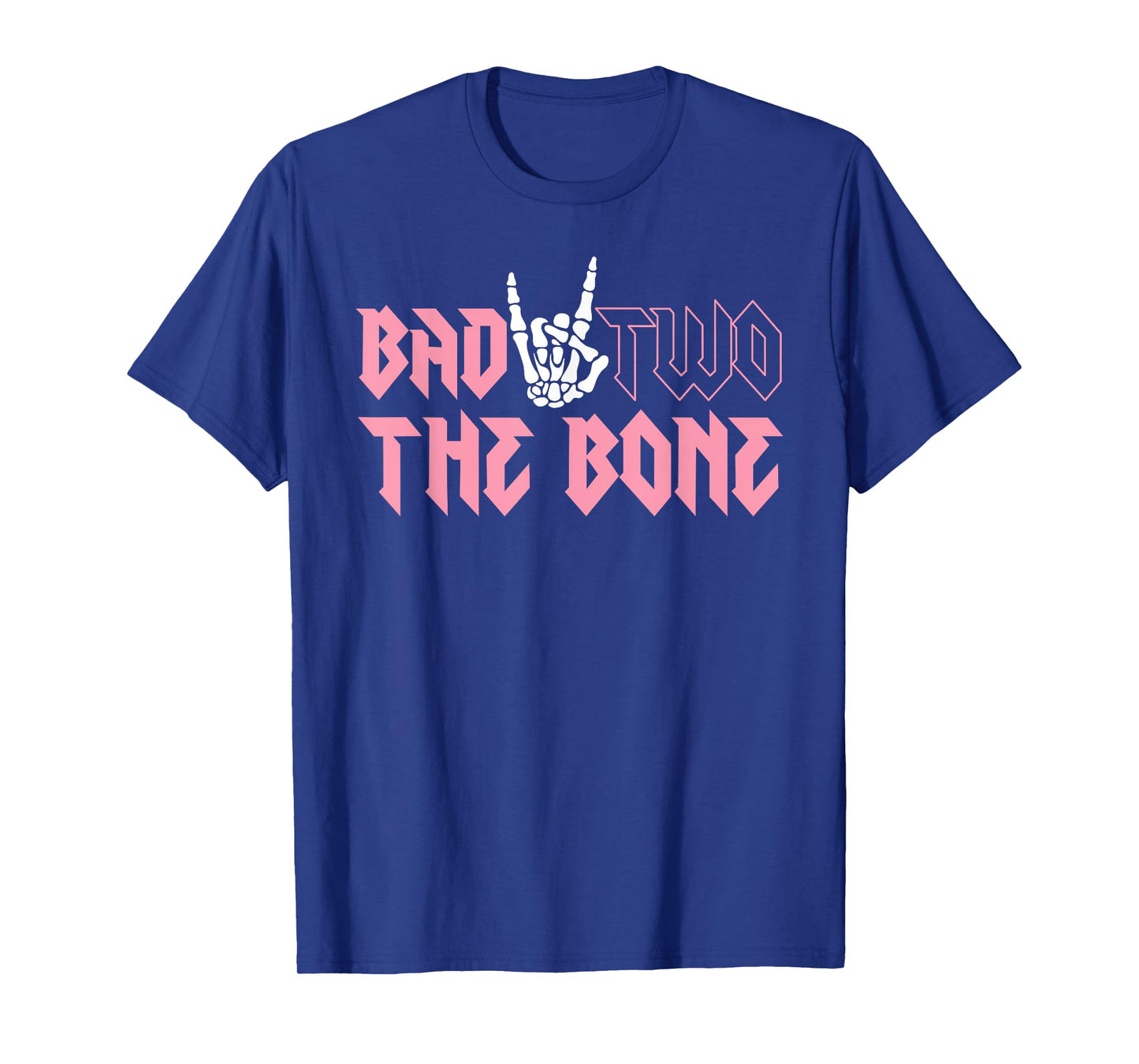 Bad Two The Bone Party Decorations Boy Girl 2nd Birthday T-Shirt