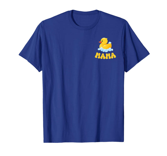 First Birthday Boys Girls Mama Rubber Duck Family Matching T-Shirt