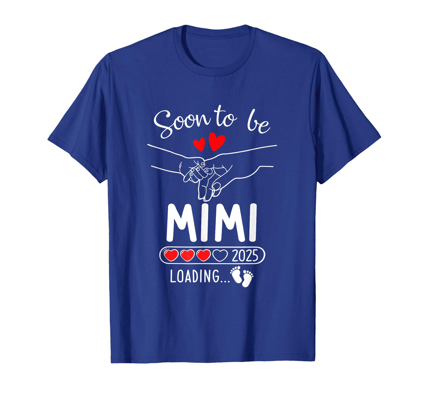 Soon To Be Mimi 2025 Loading Pregnancy Announcement Mimi T-Shirt