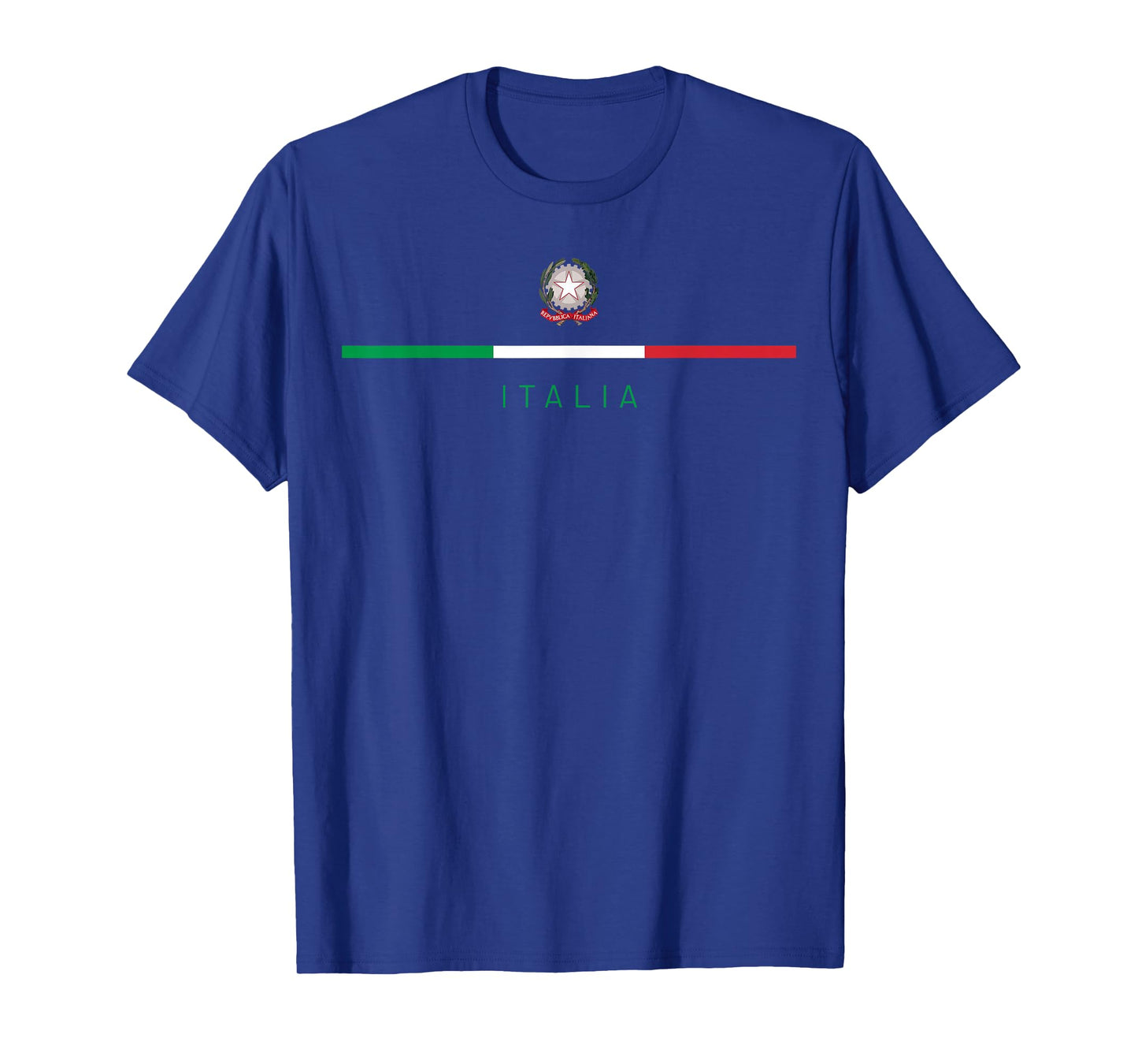 Italia National Flag Colors Italy Crest Logo Italian Roots T-Shirt