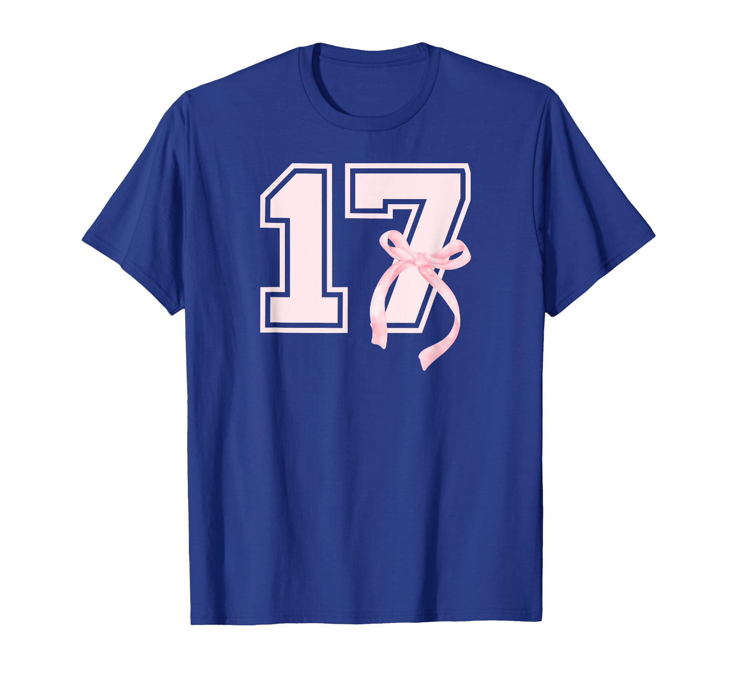 17th Coquette Birthday Party Seventeen Year Old Bow T-Shirt