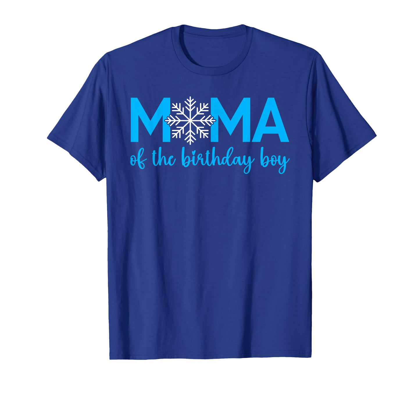 Mama Of The Birthday Boy Winter Onederland 1st Birthday T-Shirt