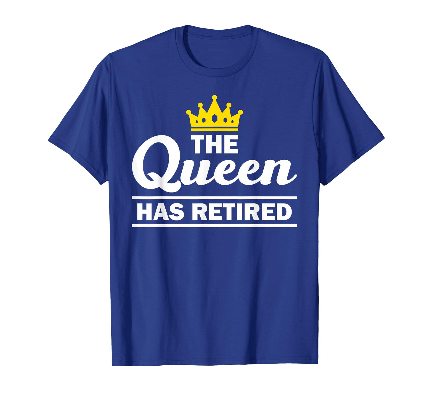 Cool Retired Art for Women Grandma Queen Retiring Retirement T-Shirt