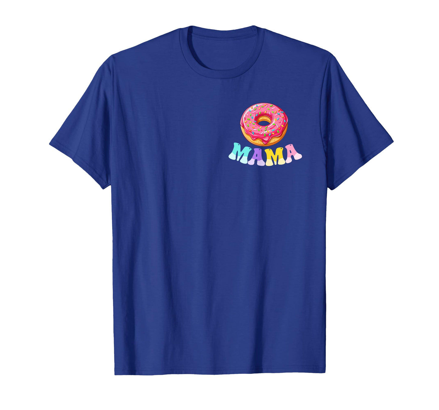 Mama of First Birthday Girl Donut Lovers Family Matching T-Shirt