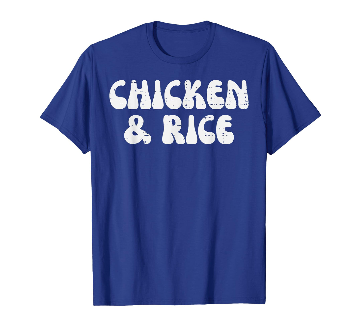 Gym Chicken And Rice Funny Workout Diet Fitness Men Women T-Shirt