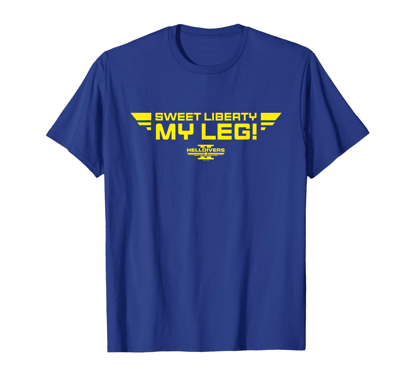 Helldivers 2 Sweet Liberty My Leg Video Game T-Shirt