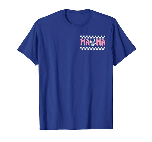 Funny 2nd Birthday Boy Mama of The Bad Two The Bone Family T-Shirt