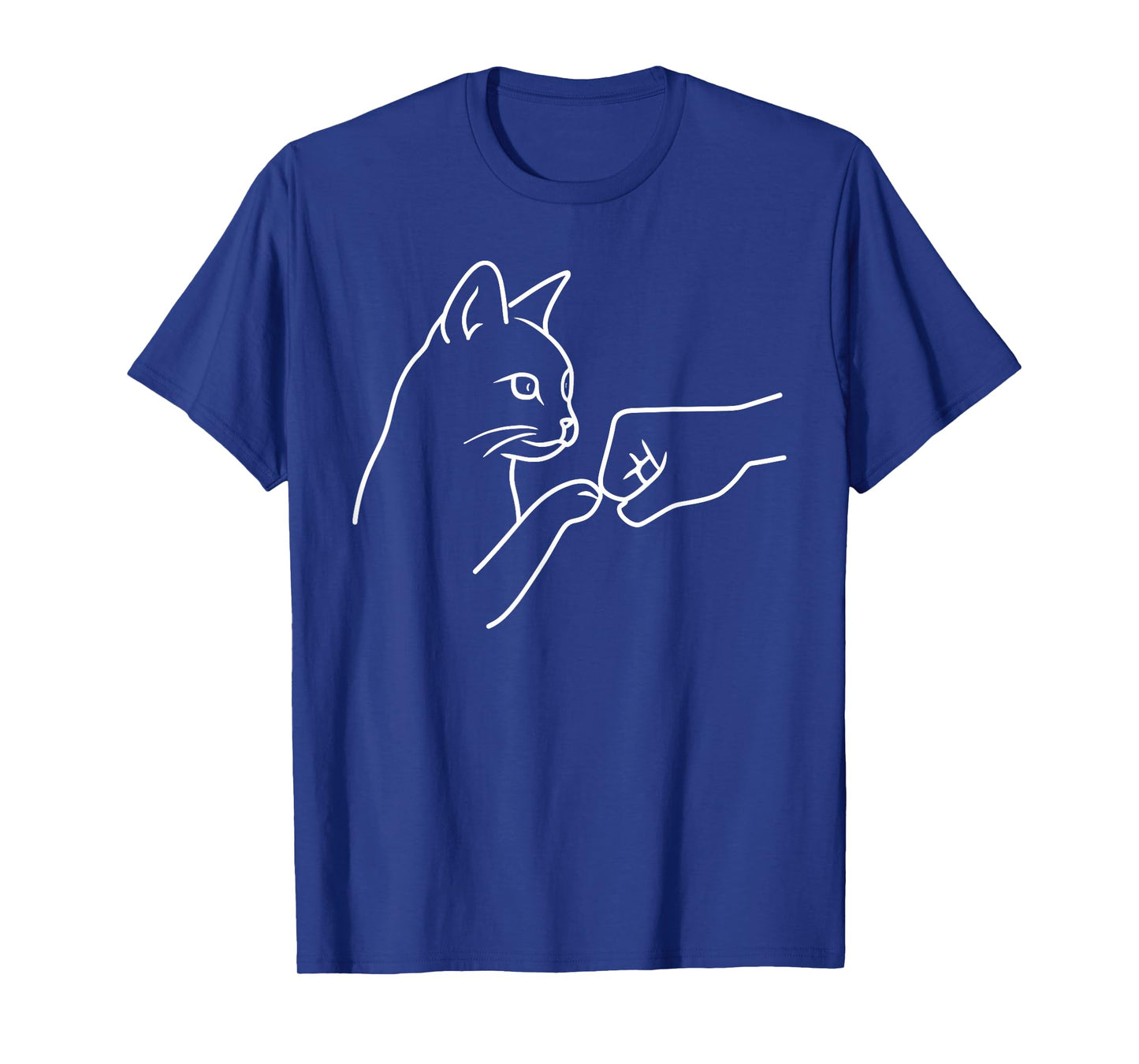 Cat Punch Hand Friendship Fist Bump Cat Lovers T-Shirt