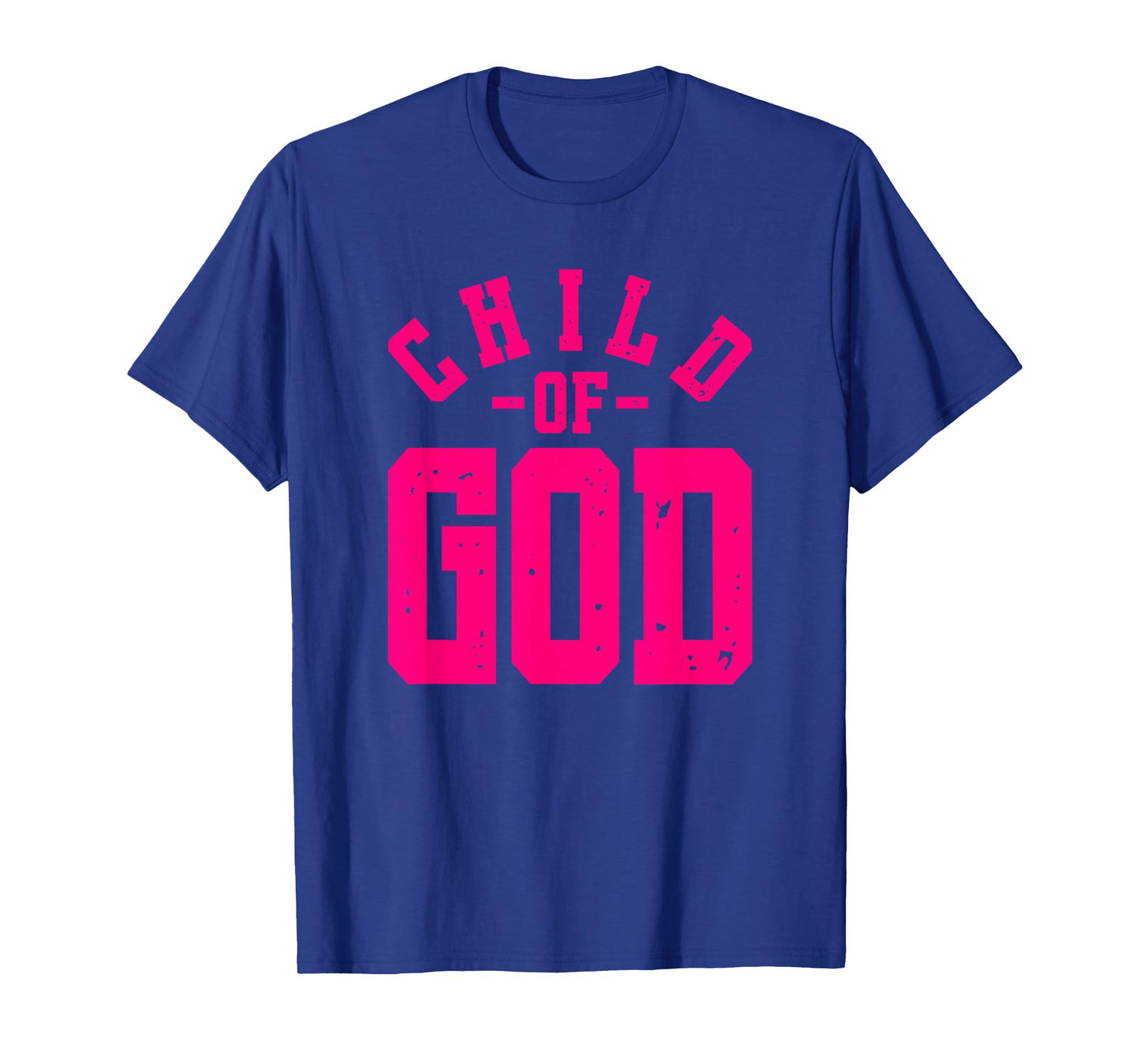 Child Of God - Christian Faith Inspirational - Pink Graphic T-Shirt