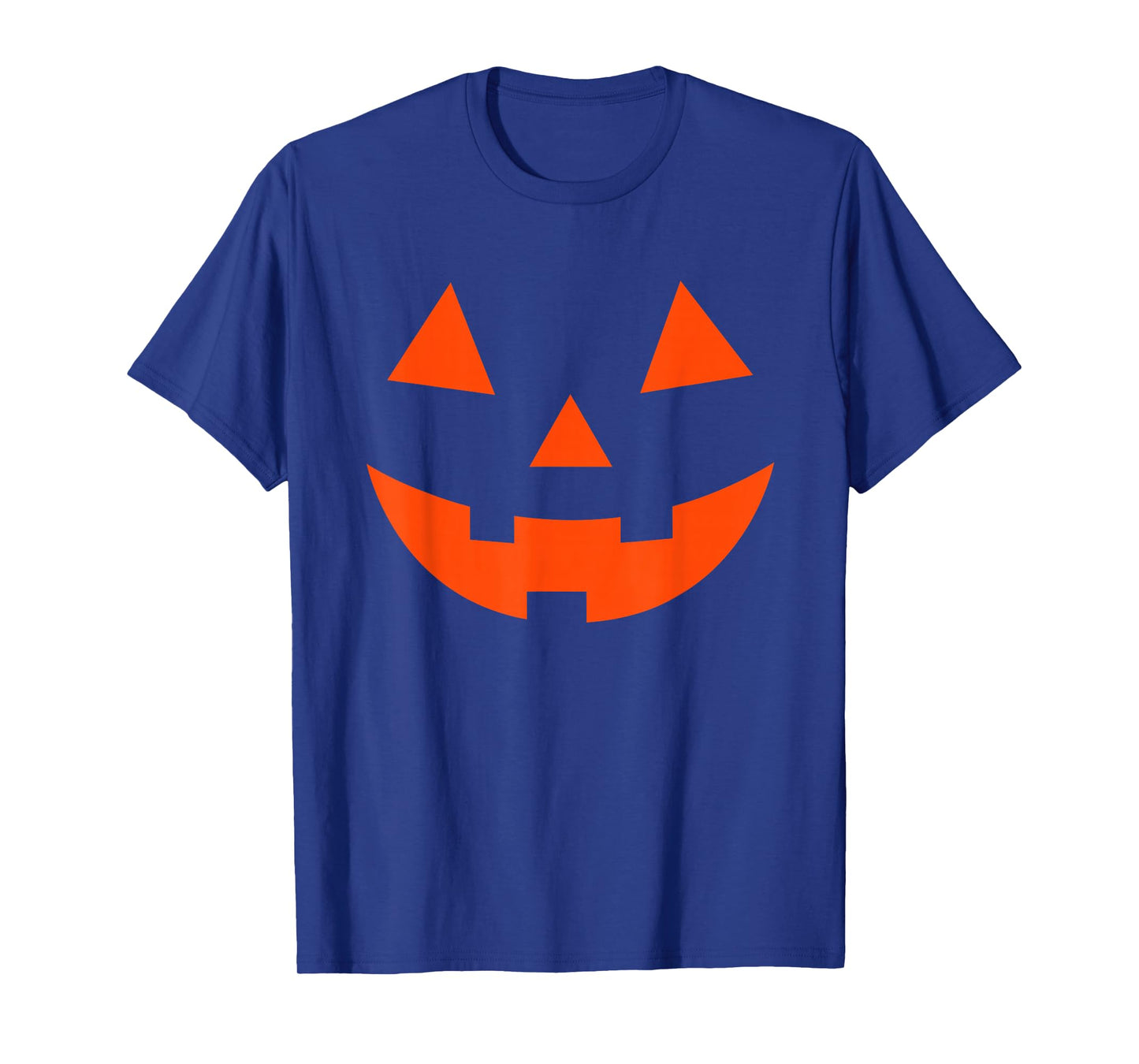 Jack O Lantern Face Kids Men Adult Pumpkin Halloween Costume T-Shirt