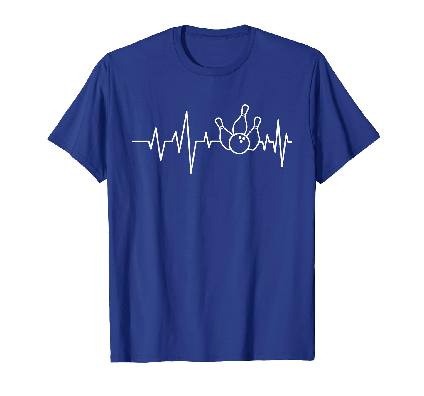 Bowling Heartbeat - Bowling Bowler T-Shirt