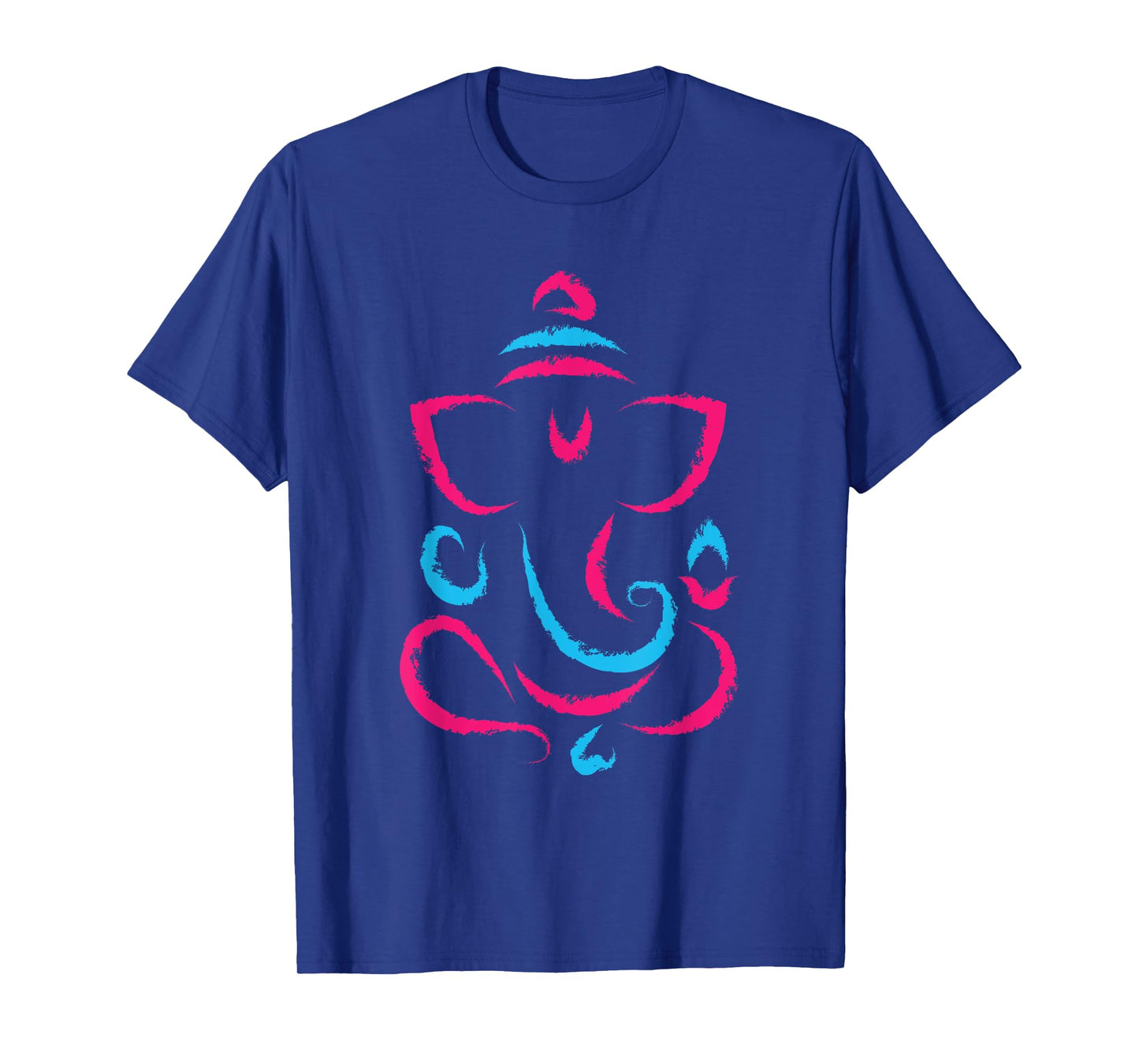 Yoga Hindu Indian Meditation Deepavali Diwali Rangoli Ganesh T-Shirt