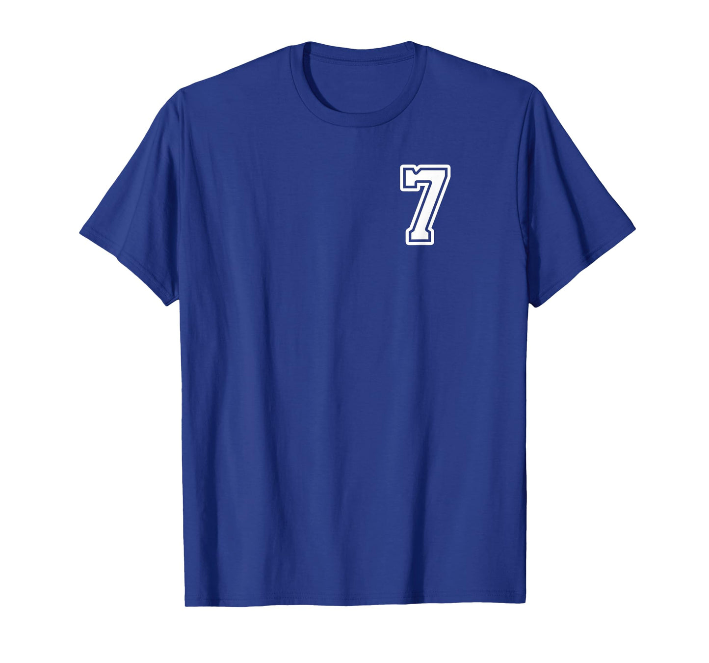 Number 7 Shirt #7 Player Sports Team Men Women Kids T-Shirt