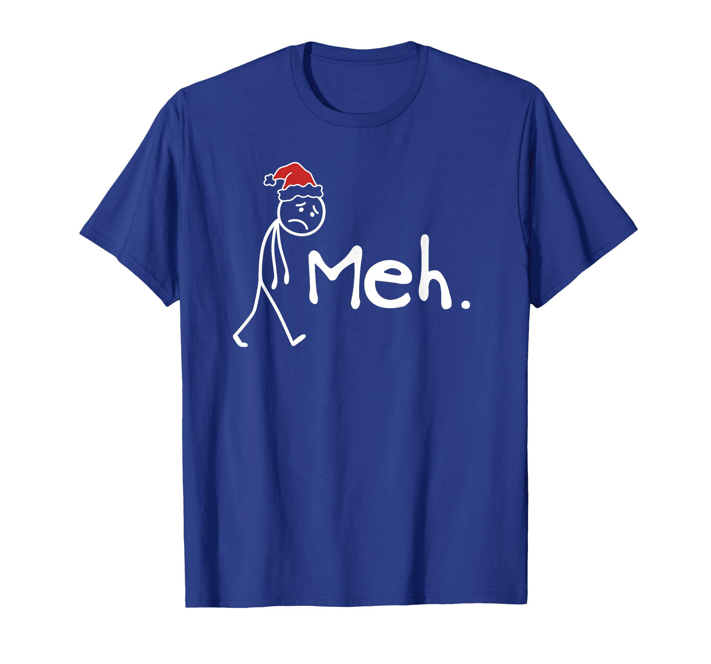 Meh. Funny Christmas Introvert T-Shirt