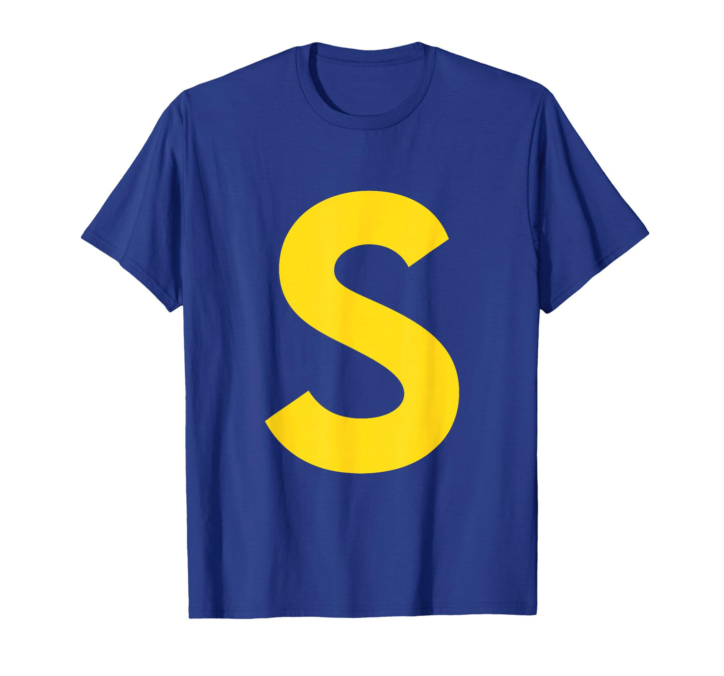 Letter S Funny Group Costume Pretend Halloween Costume T-Shirt