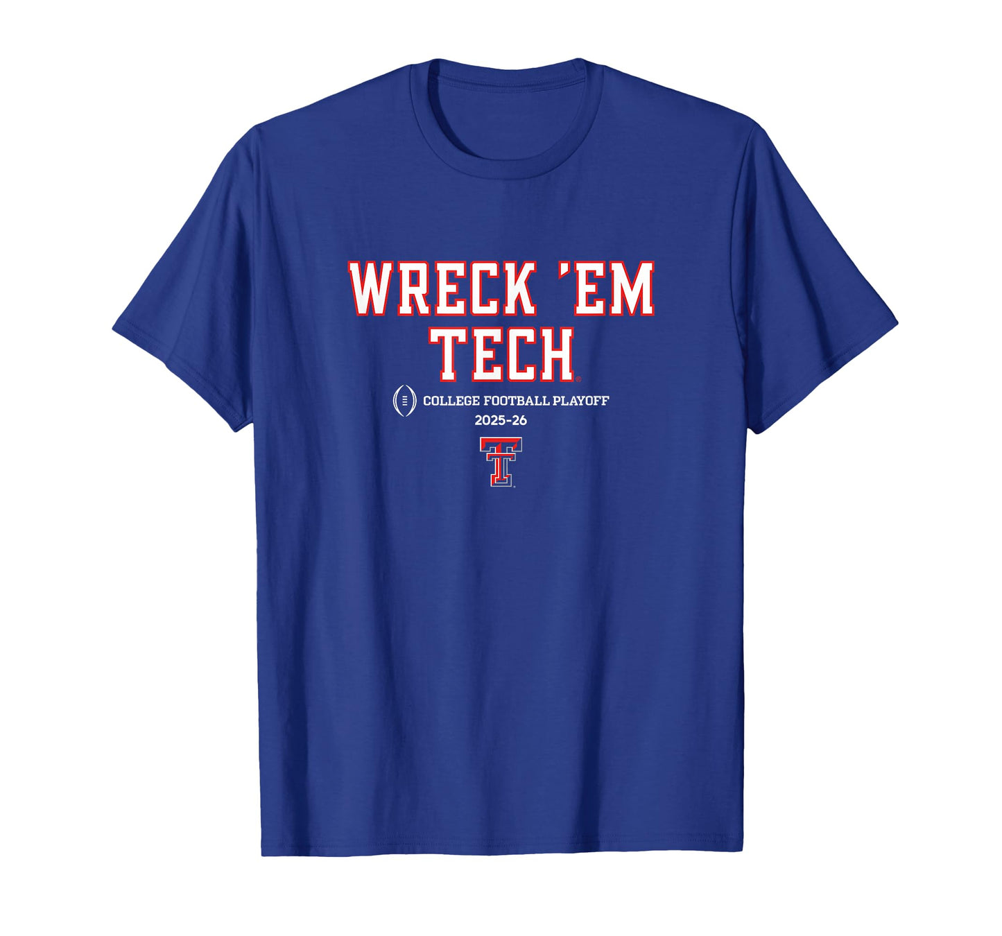 Texas Tech Red Raiders College Football Playoff Slogan 2025 T-Shirt