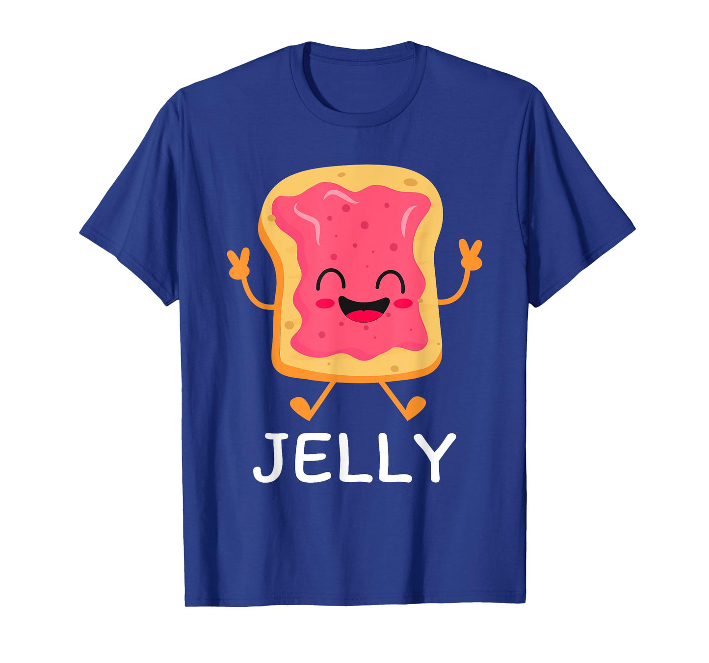 Couple Peanut Butter and Jelly Costume Halloween Matching T-Shirt