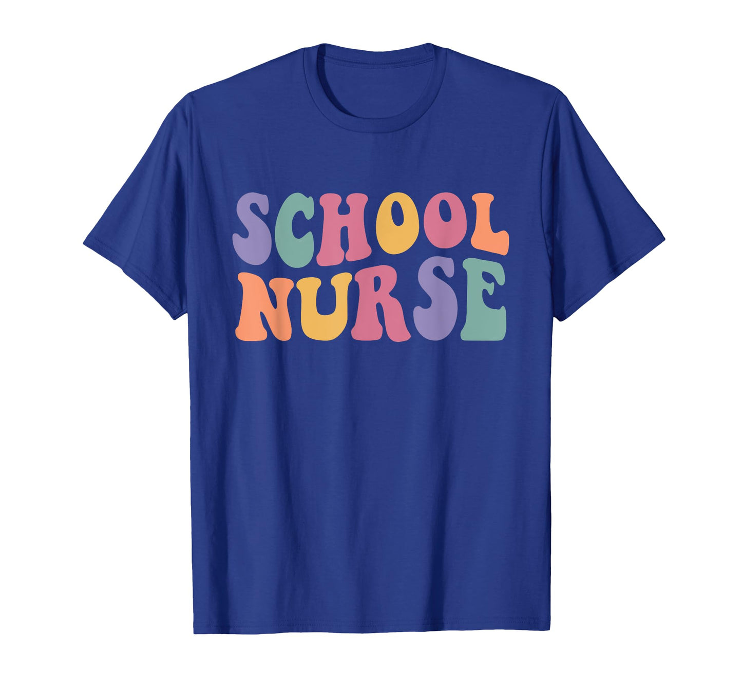 School Nurse Groovy Nursing Student Back to School Women T-Shirt