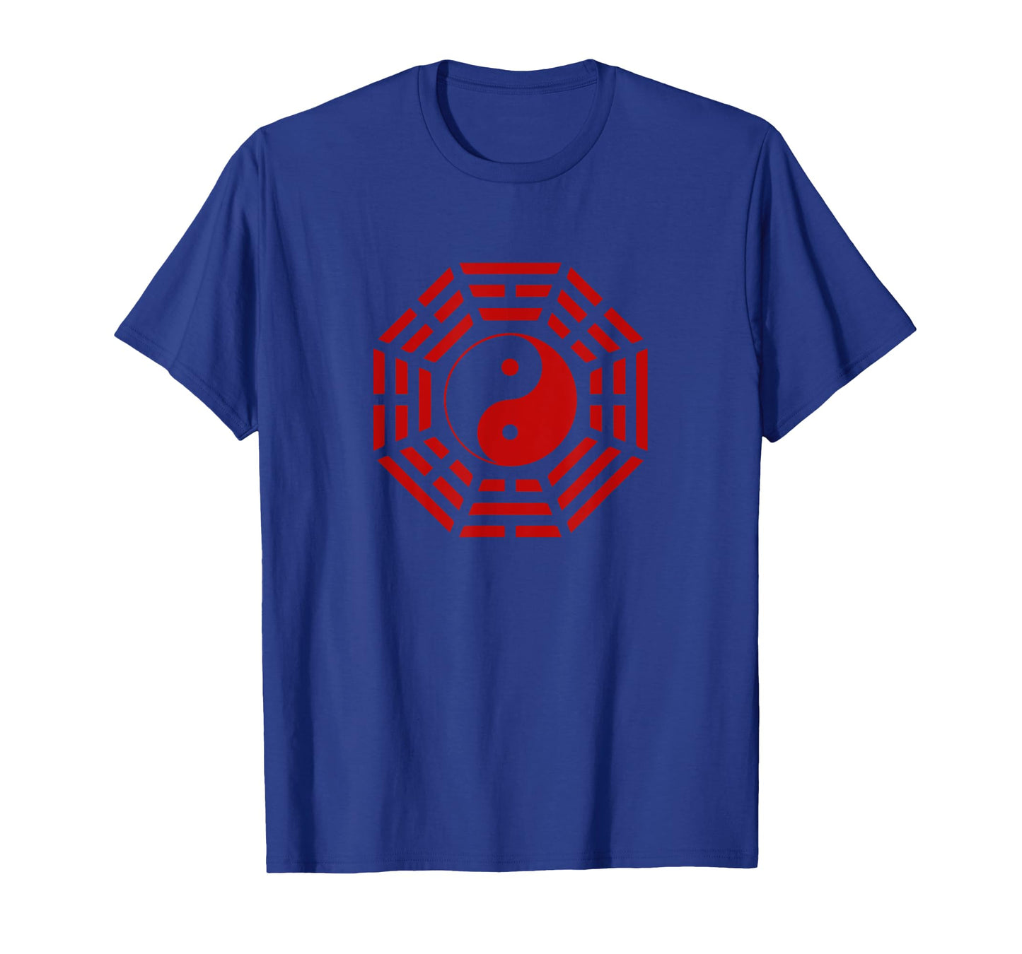 Bagua Mirror Feng Shui Yin / Yang Symbol for Tai Chi Lovers T-Shirt