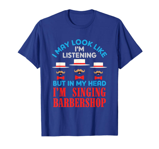 Singing Barbershop Funny Harmony Singer Music Quartet T-Shirt