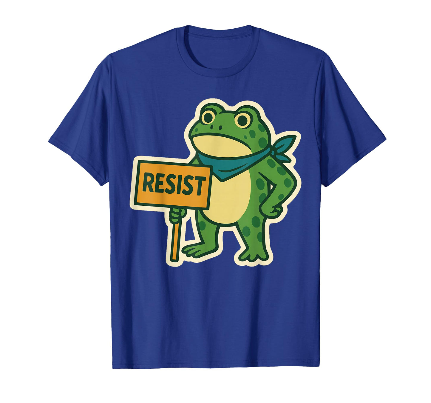 Portland Frog Protest Resist Funny Portland Frog ICE Protest T-Shirt