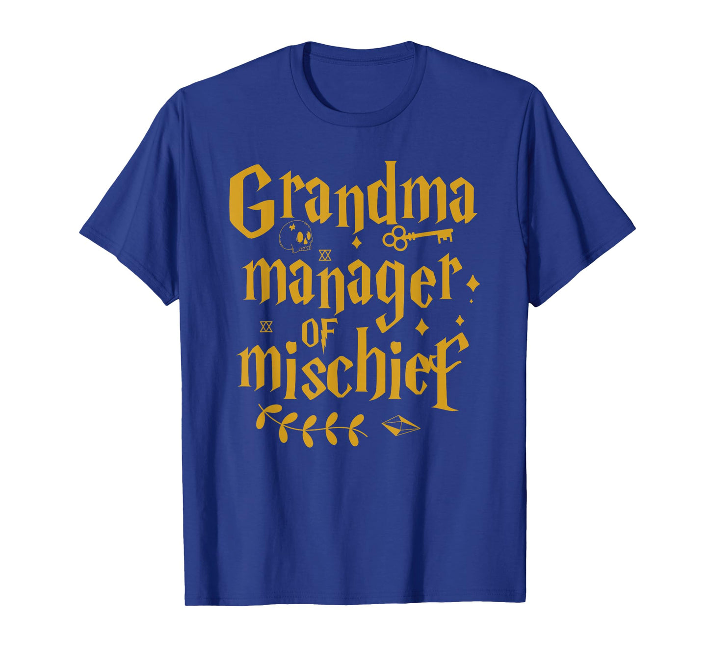 Grandma Manager of Mischief Nana Funny Humor Novelty Gifts T-Shirt