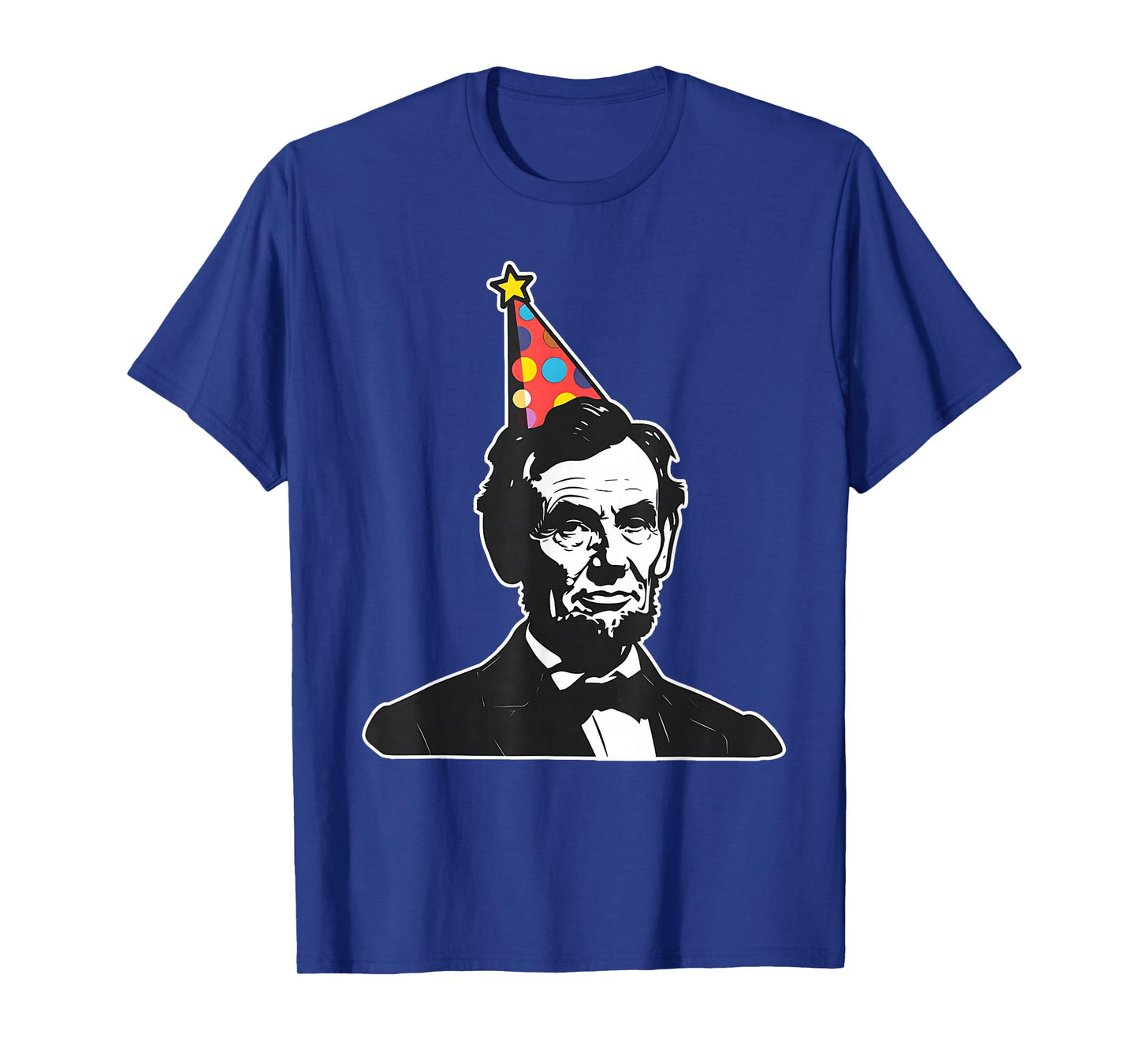 Party like a patriot USA America Hilarious Apparel Funny President Abe Abraham Lincoln's Birthday T-Shirt, Small, Black
